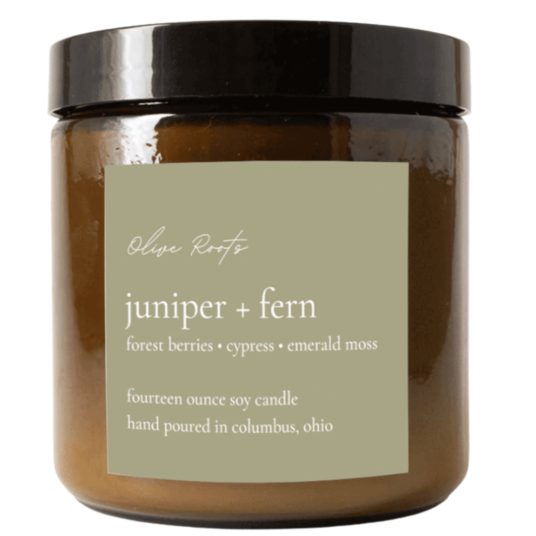 Juniper + Fern Soy Candle 9oz