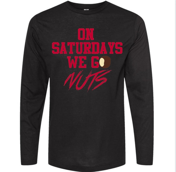 On Saturdays We Go Nuts Long Sleeve Black(LIMITED EDITION)