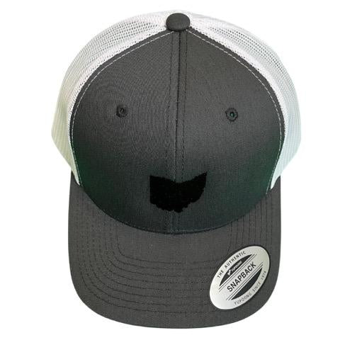 Charcoal Ohio Trucker Hat