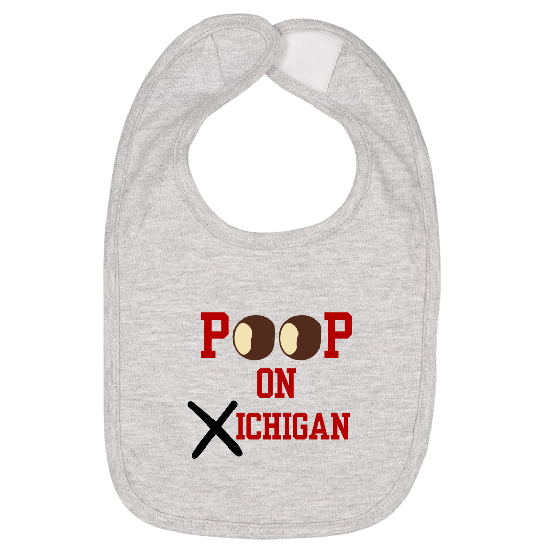 Poop On Xichigan Bib