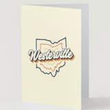 Westerville Retro Greeting Card