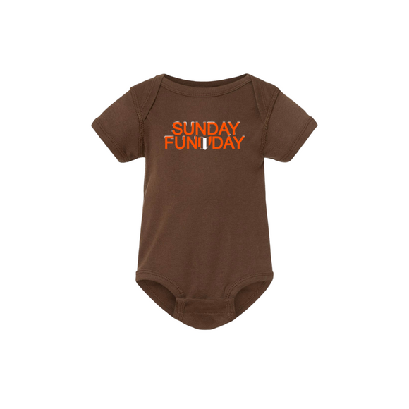 CLE SUNDAY FUNDAY Onesie