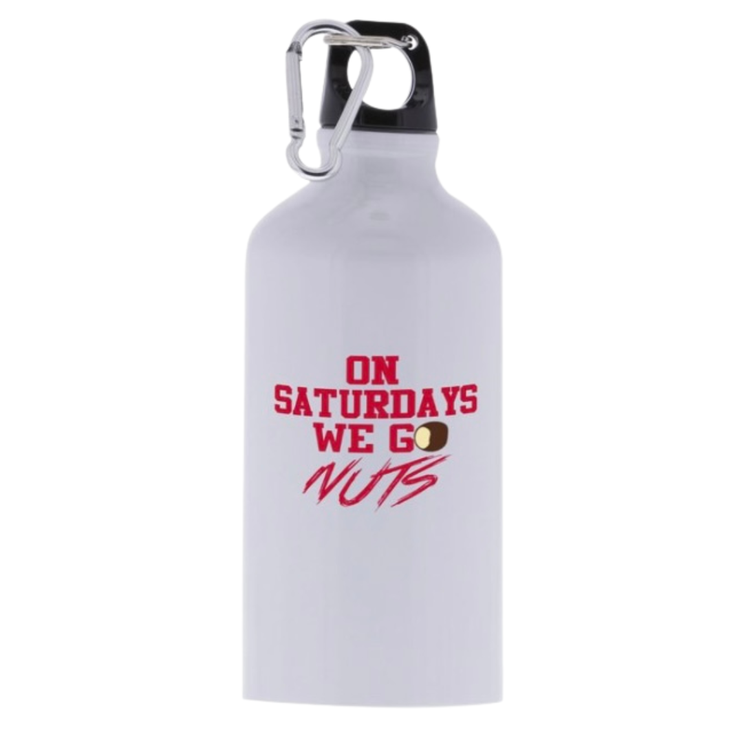 On Saturdays We Go Nuts 17oz Water Bottle