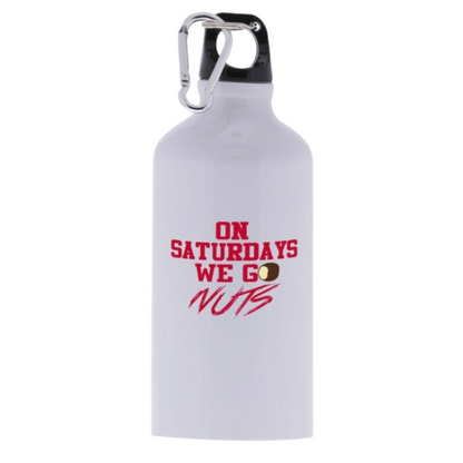On Saturdays We Go Nuts 17oz Water Bottle