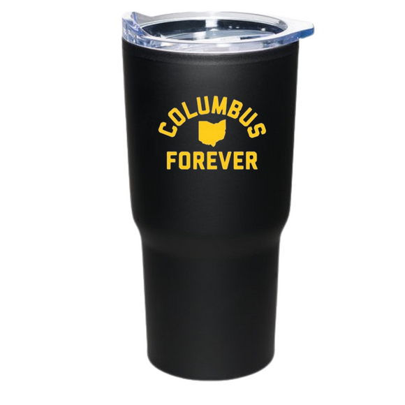 Clumbus Forever Black Tumbler 20oz.