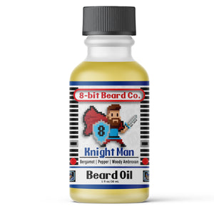 Knight Man| Beard Oil - Bergamot, Pepper, Woodsy