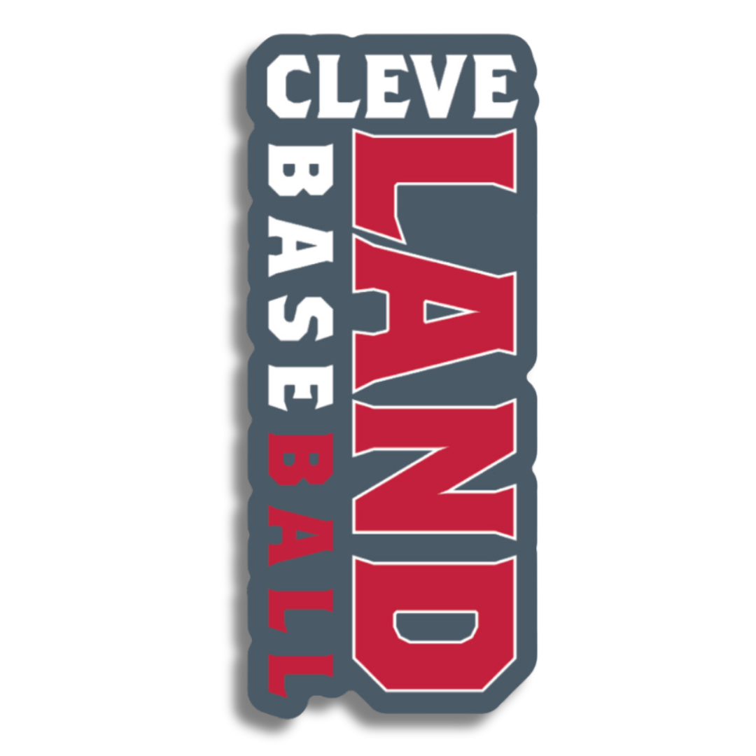 The Land Baseball Sticker 3in