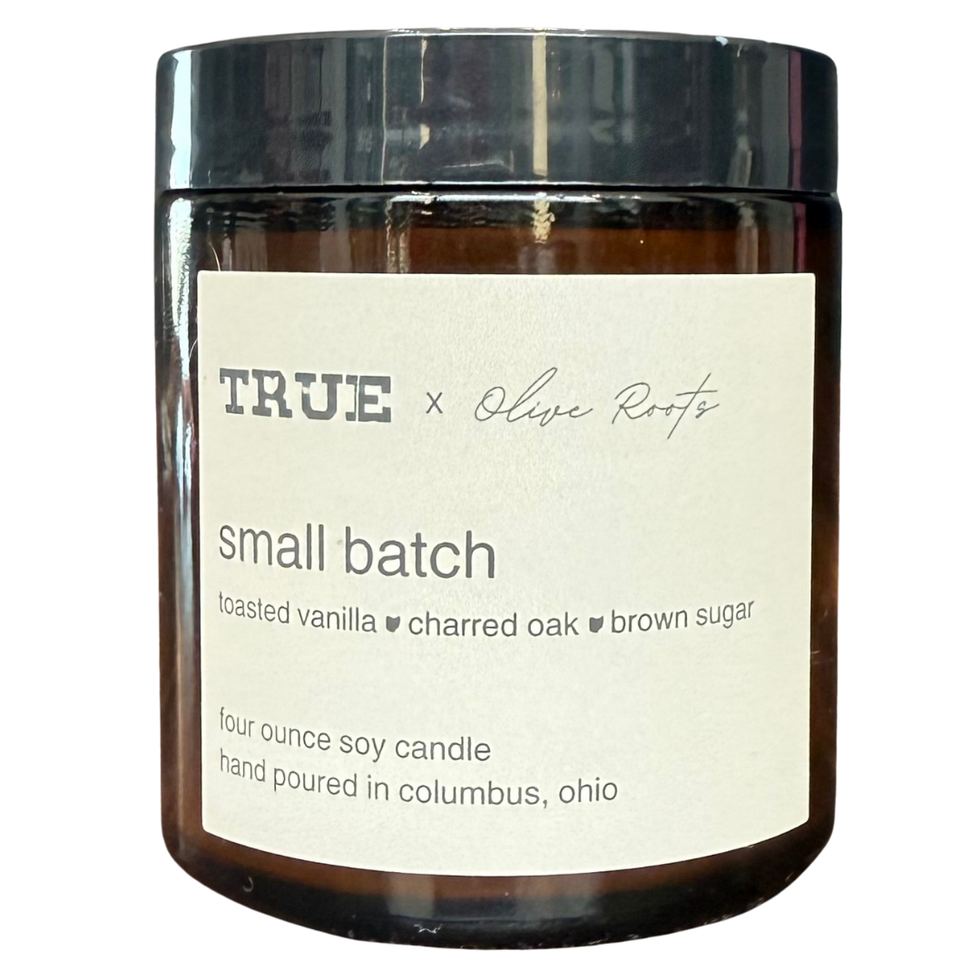 Small Batch Soy Candle 4oz OhioTRUE x Olive Roots Collaboration