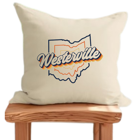 Westerville Retro Pillow