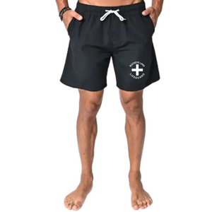 Buckeye Lake LifeGuard Board Shorts BLACK