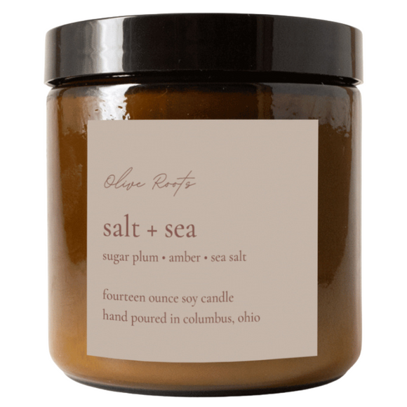 Salt + Sea Soy Candle 9oz