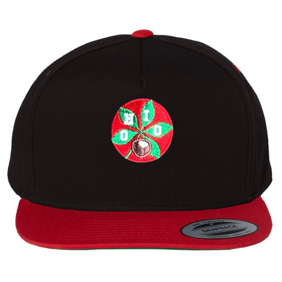 Buckeye Pride Black & Red Flatbill