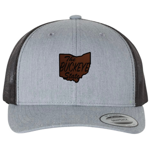 The Buckeye State Heather Grey Trucker Hat