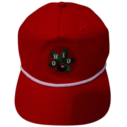 Buckeye Pride Golf Hat Red