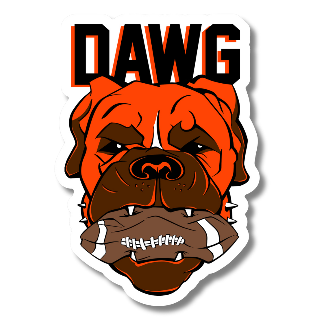 Cleveland DAWG Sticker 3in
