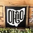Ohio Wood Sign