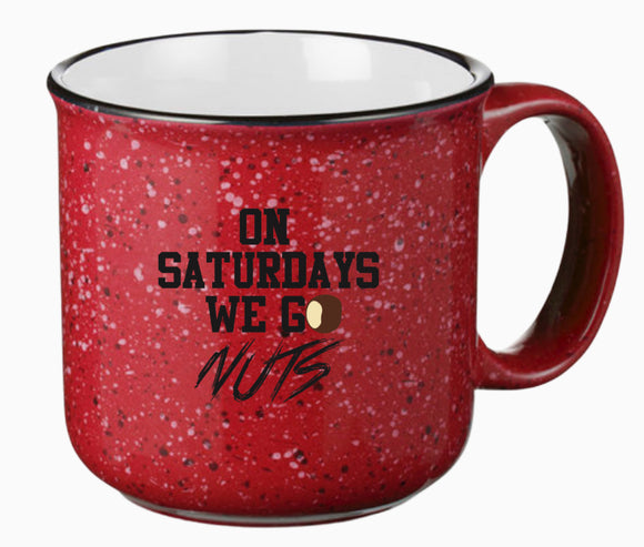 On Saturdays We Go Nuts MUG(Limited Edition RED/BLACK)