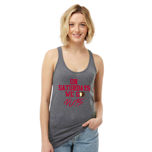 On Saturdays We Go Nuts Women's Tank Top