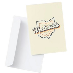Westerville Retro Greeting Card