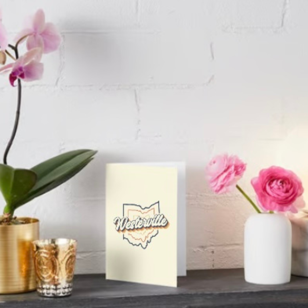 Westerville Retro Greeting Card