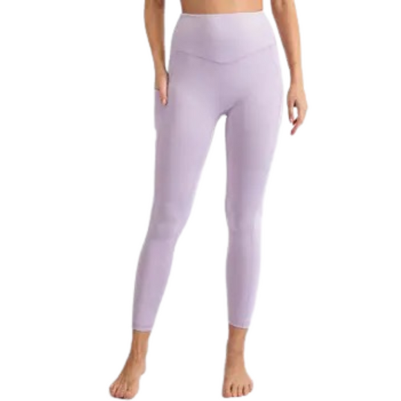 Seamless Full Length Yoga Pants Lavender