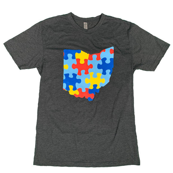 Diverse Ohio Tee Shirt in partnership with Project iAM and Acoustics for Autism