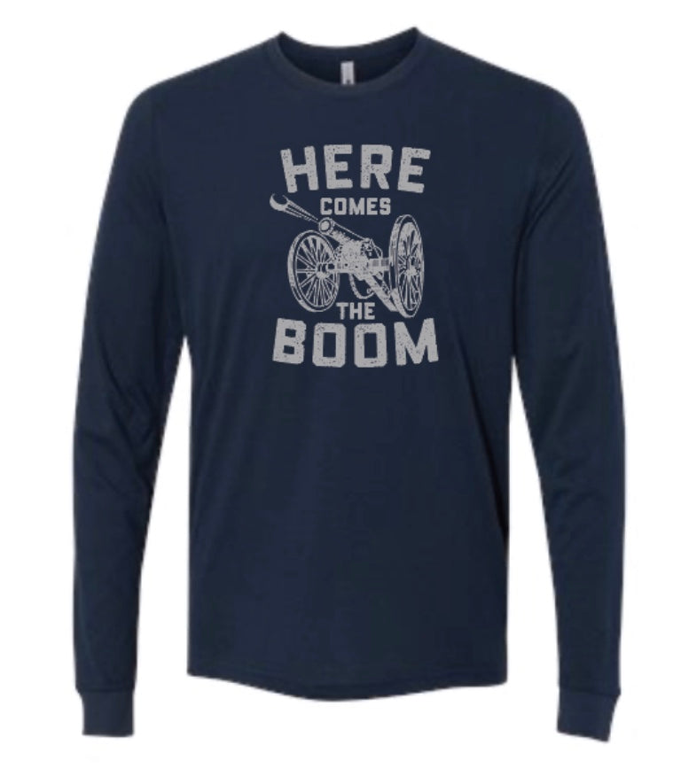 BOOM! Columbus Hockey Long Sleeve Tee