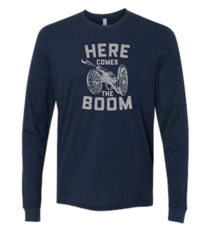 BOOM! Columbus Hockey Long Sleeve Tee